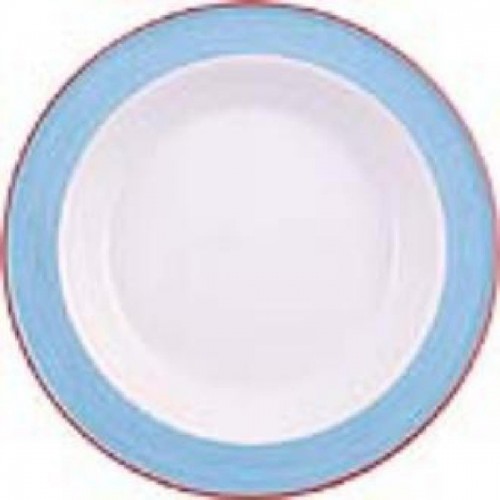 Steelite Rio Blue Soup Plates 215mm