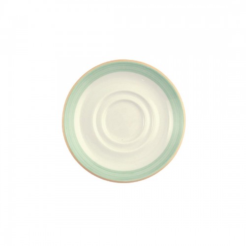 Steelite Rio Green Low Cup Saucers 165mm