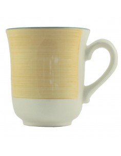 Steelite Rio Yellow Club Mugs 285ml