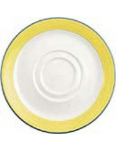 Steelite Rio Yellow Saucers 145mm