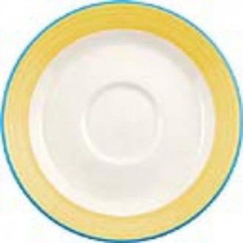 Steelite Rio Yellow Saucers 150mm