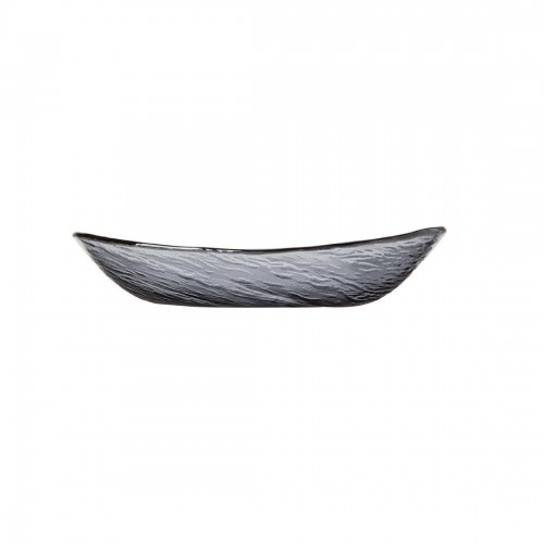 Steelite Scape Glass Smoked Oval Bowls 300mm