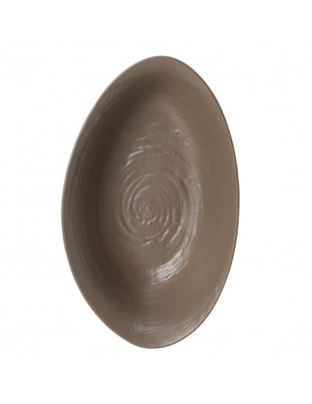 Steelite Scape Mushroom Melamine Oval Bowl 400mm