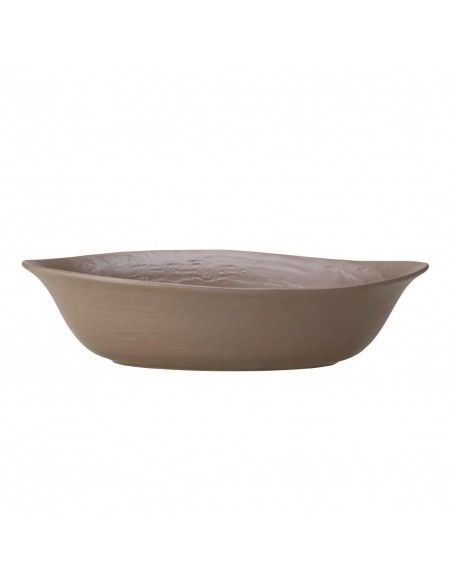 Steelite Scape Mushroom Melamine Oval Bowl 400mm