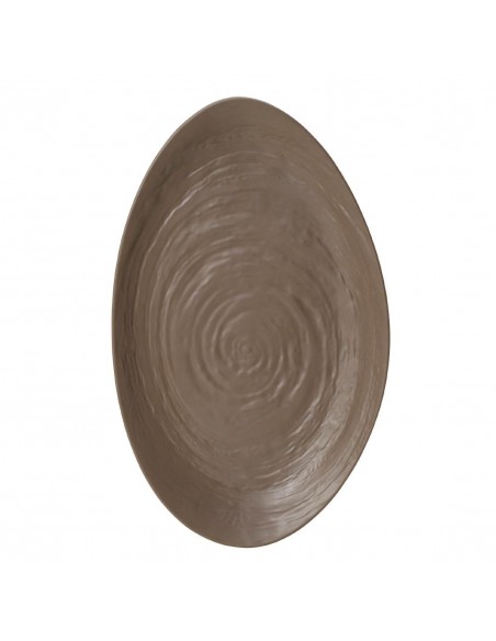 Steelite Scape Mushroom Melamine Oval Platter 400mm