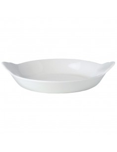 Steelite Simplicity Cookware Round Eared Dishes 190mm