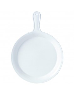 Steelite Simplicity Cookware White Presentation Pans 255mm