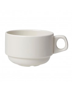 Steelite Simplicity S Line White Stacking Cups 10oz 285ml