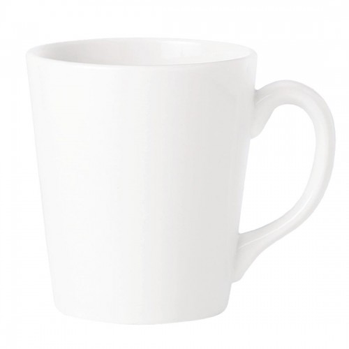 Steelite Simplicity White Coffeehouse Mugs 262ml