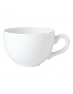 Steelite Simplicity White Low Empire Cups 227ml