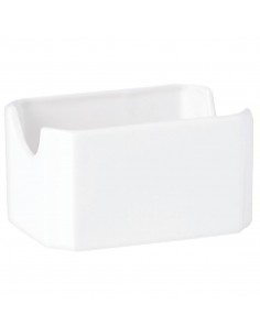 Steelite Simplicity White Packet Sugar Holders