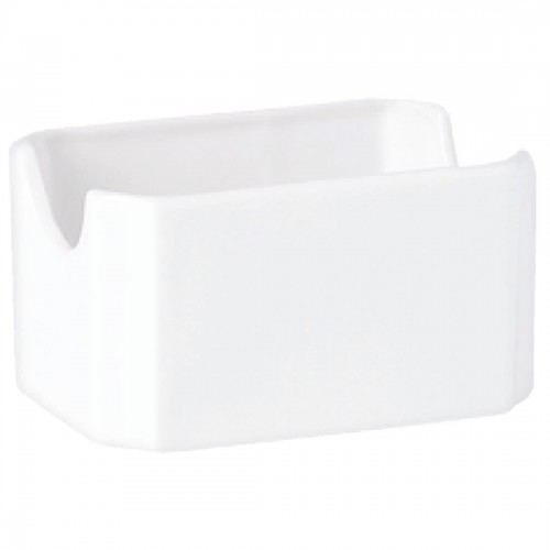 Steelite Simplicity White Packet Sugar Holders