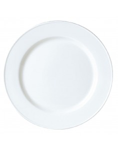 Steelite Simplicity White Slimline Plates 230mm
