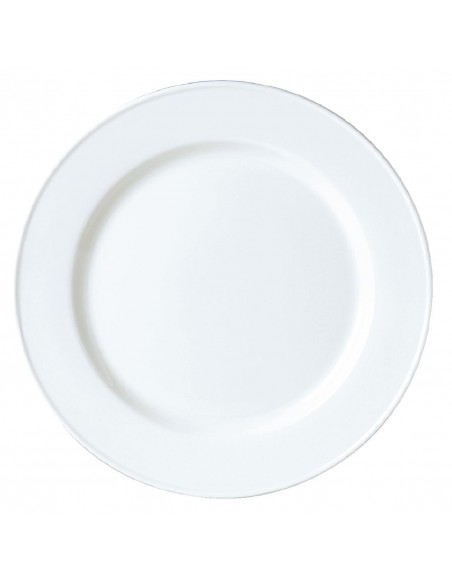 Steelite Simplicity White Slimline Plates 230mm