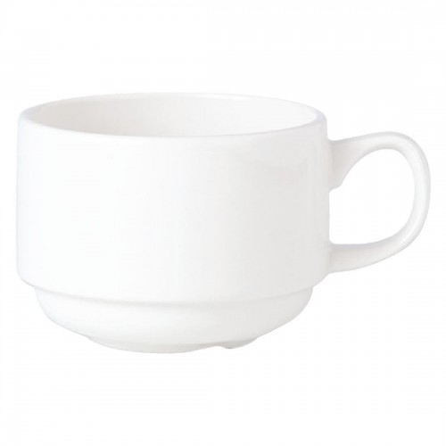 Steelite Simplicity White Stacking Cups 100ml