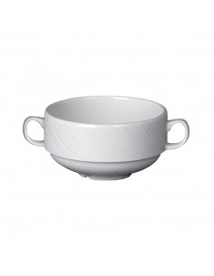 Steelite Spyro Handled Soup Cups 285ml