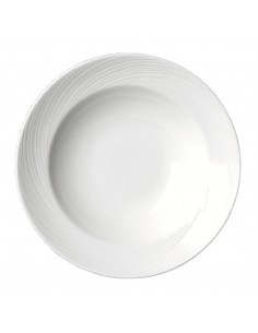 Steelite Spyro Rimmed Soup Bowls 242mm