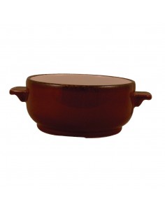 Steelite Terramesa Mocha Soup Bowl Bases 450mm
