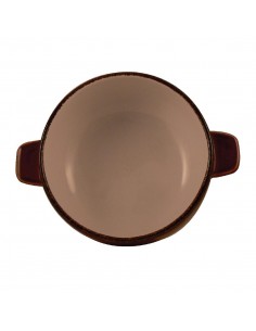 Steelite Terramesa Mocha Soup Bowl Bases 450mm 2
