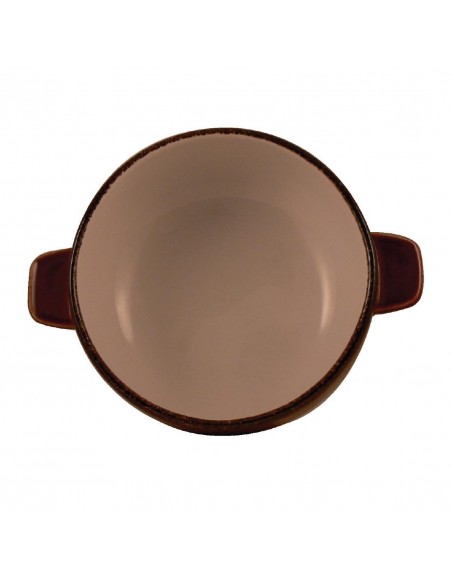 Steelite Terramesa Mocha Soup Bowl Bases 450mm