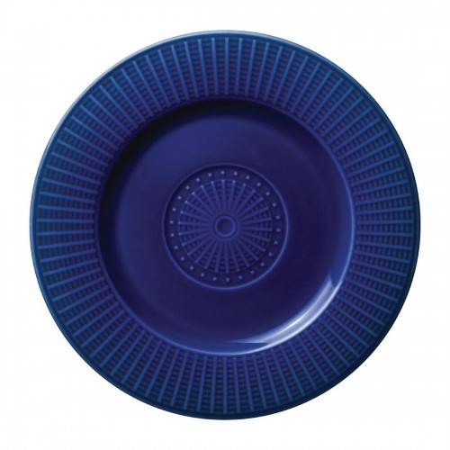 Steelite Willow Azure Accent Gourmet Plates Blue 185mm