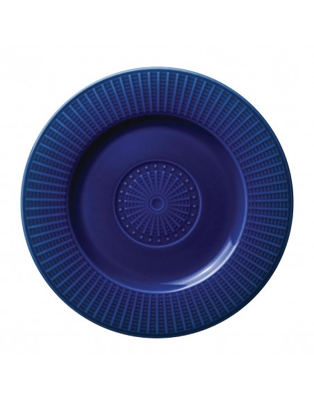 Steelite Willow Azure Accent Gourmet Plates Blue 185mm