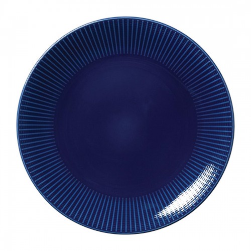 Steelite Willow Azure Gourmet Coupe Plates Blue 280mm