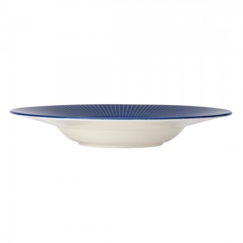 Steelite Willow Azure Gourmet Deep Rimmed Bowls Blue 285mm