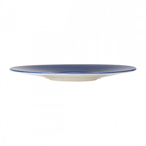 Steelite Willow Azure Gourmet Plates Small Well Blue 285mm