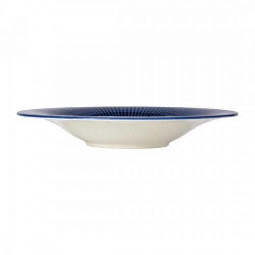 Steelite Willow Azure Gourmet Rimmed Coupe Bowls Blue 285mm