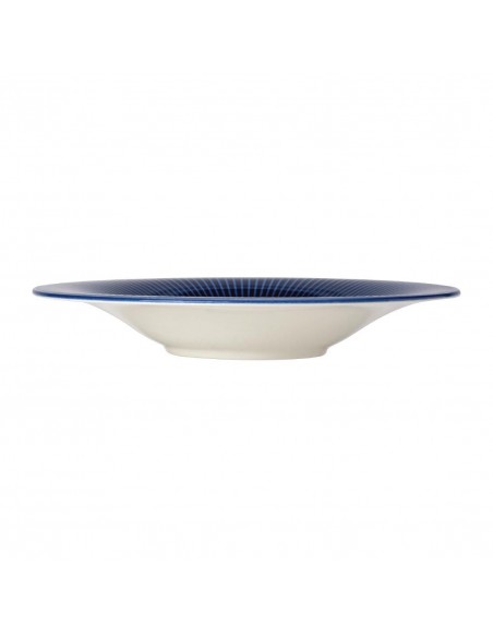 Steelite Willow Azure Gourmet Rimmed Coupe Bowls Blue 285mm