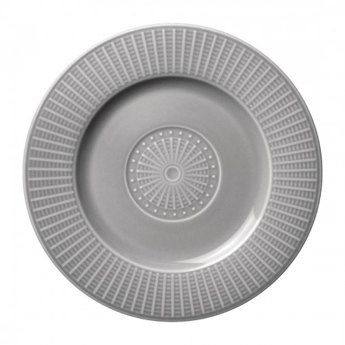 Steelite Willow Mist Gourmet Accent Plates Grey 185mm