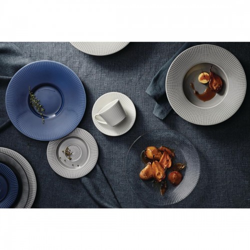 Steelite Willow Mist Gourmet Accent Plates Grey 185mm