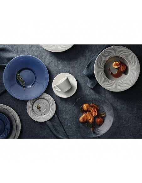 Steelite Willow Mist Gourmet Accent Plates Grey 185mm