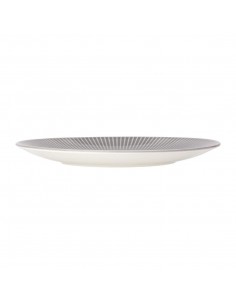 Steelite Willow Mist Gourmet Coupe Plates Grey 280mm 2