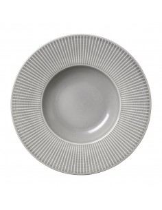 Steelite Willow Mist Gourmet Deep Rimmed Bowls Grey 285mm