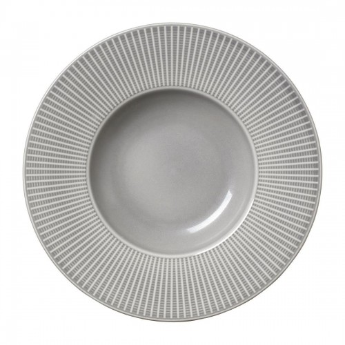 Steelite Willow Mist Gourmet Deep Rimmed Bowls Grey 285mm