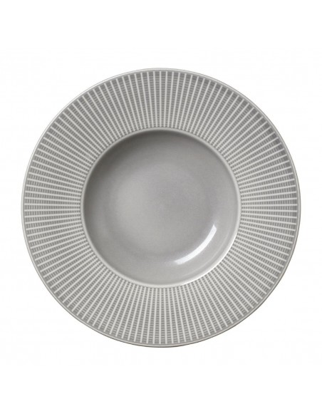 Steelite Willow Mist Gourmet Deep Rimmed Bowls Grey 285mm
