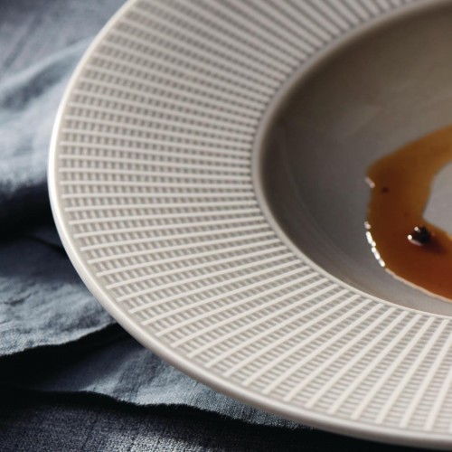 Steelite Willow Mist Gourmet Deep Rimmed Bowls Grey 285mm