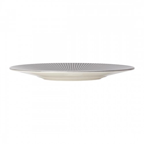 Steelite Willow Mist Gourmet Plates Medium Well Grey 285mm