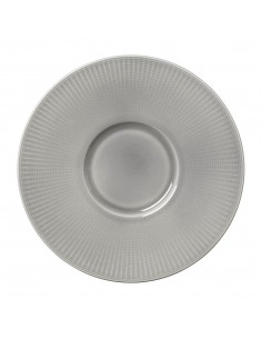 Steelite Willow Mist Gourmet Plates Small Well Grey 285mm