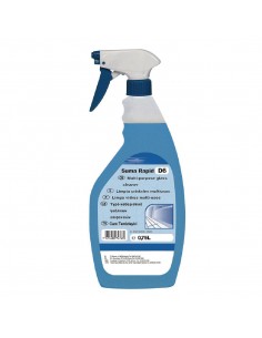 Suma Rapid D6L Multi-Purpose Glass Cleaner Ready To Use 750ml