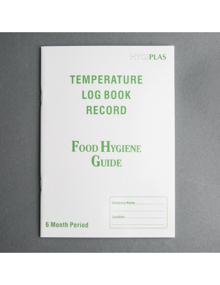 Temperature Log Book