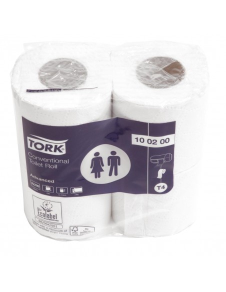 Tork Advanced Conventional Toilet Rolls