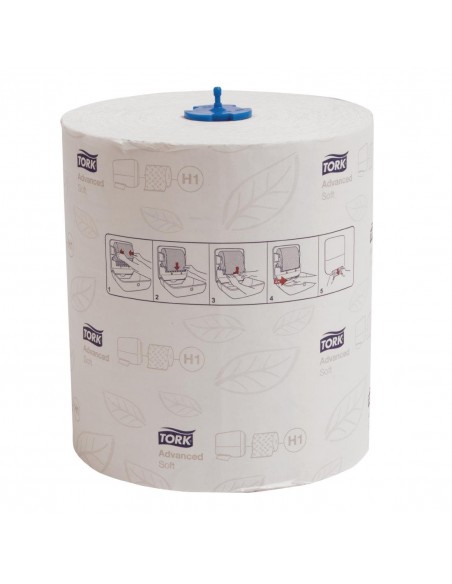 Tork Advanced Hand Towel Rolls 2-Ply 150m (6 Pack)