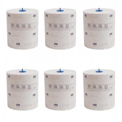 Tork Advanced Hand Towel Rolls 2-Ply 150m (6 Pack)