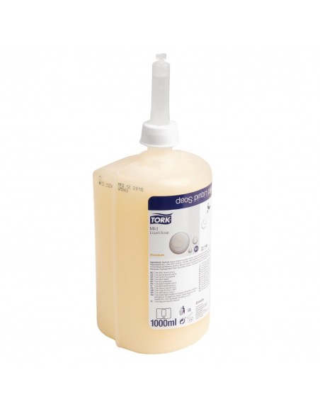 Tork Mild Liquid Hand Soap 1Ltr (6 Pack)