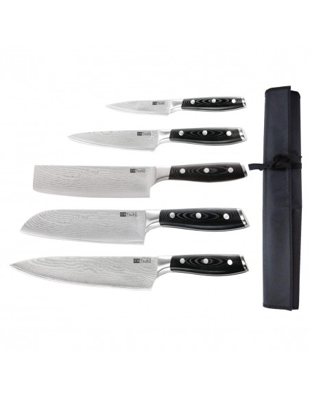 Tsuki 5 Piece Knife Set and Wallet