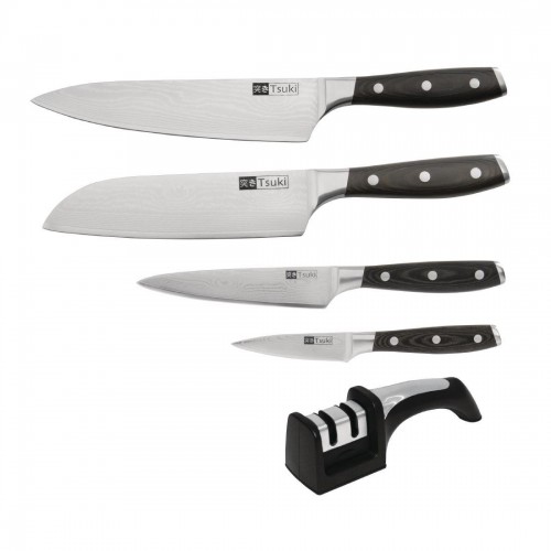 Tsuki Knife Set and Sharpener