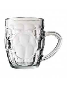 Utopia Dimple Panelled Tankards 290ml CE Marked